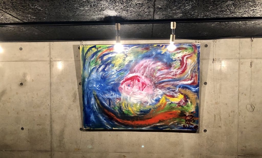 オーダー絵画制作承ります 何色にも僕は染まり、繋がる。きっと誰も見えない世界の表裏 イメージ2