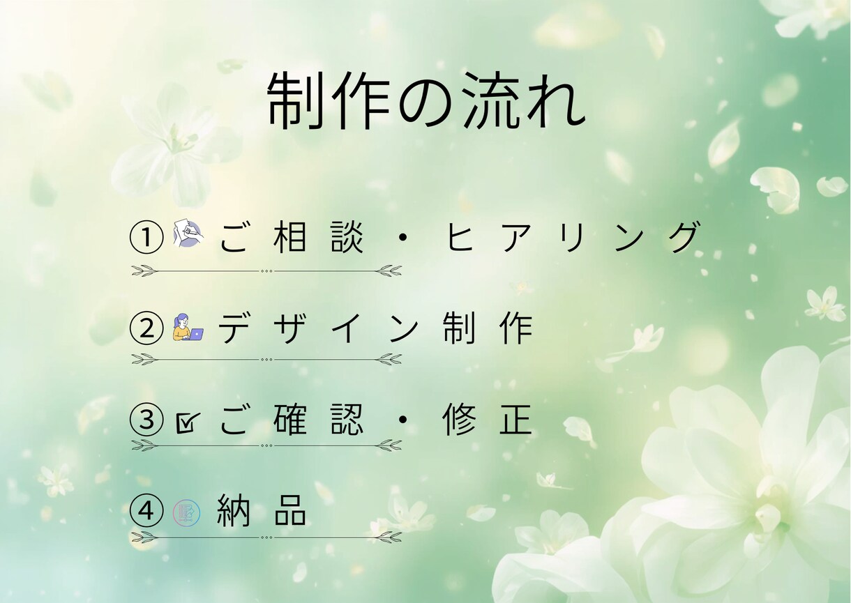 個人店向け集客チラシ制作します あなたのお店に行ってみたくなる集客チラシを一緒に考えます イメージ5