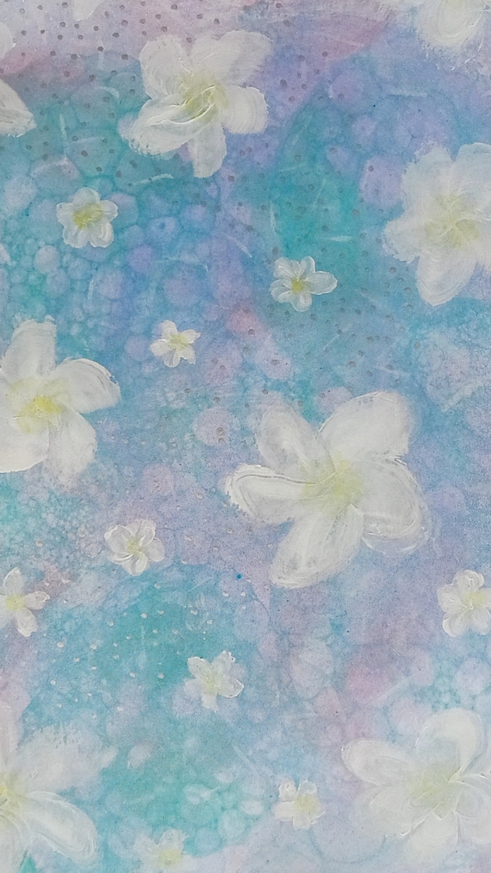 世界に一つ♡スクレツィアート画®を描きます 素粒子と波動を色彩で表現する幻想アート イメージ4