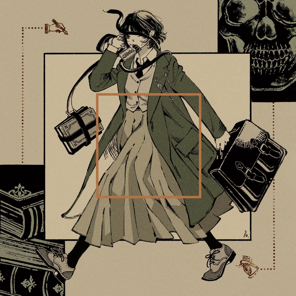 目を引く一枚イラストの制作承ります 見る人の想像をかき立てるような世界観のある作品をお求めの方に イメージ2