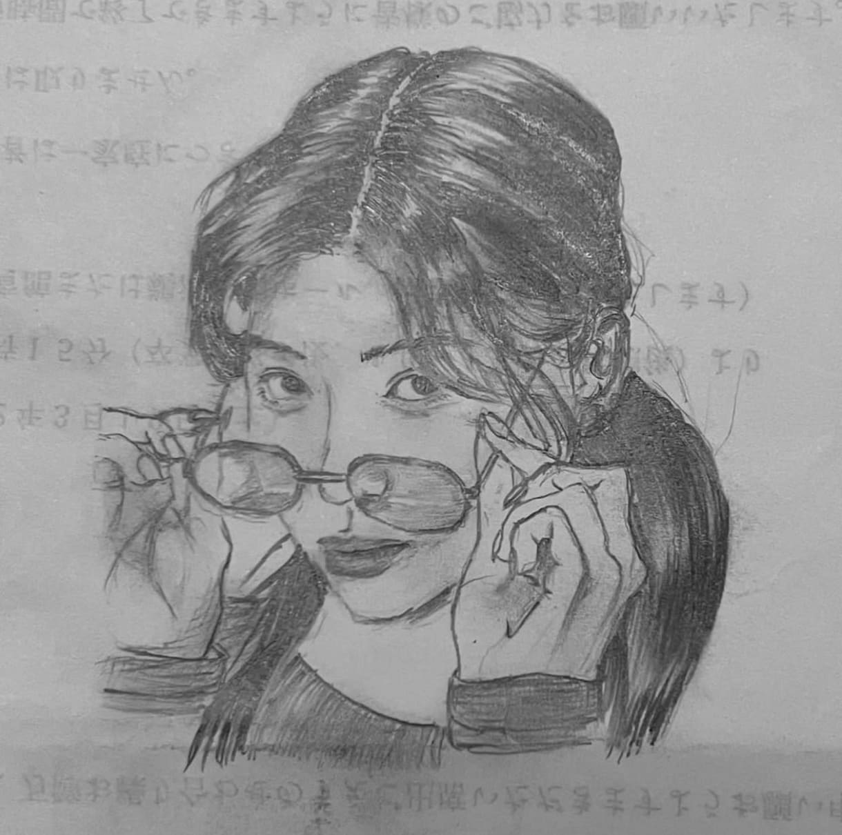 シャープペンシル似顔絵の制作承ります 家族や友人、好きな芸能人などなど…お好みの写真でどうぞ^^ イメージ2