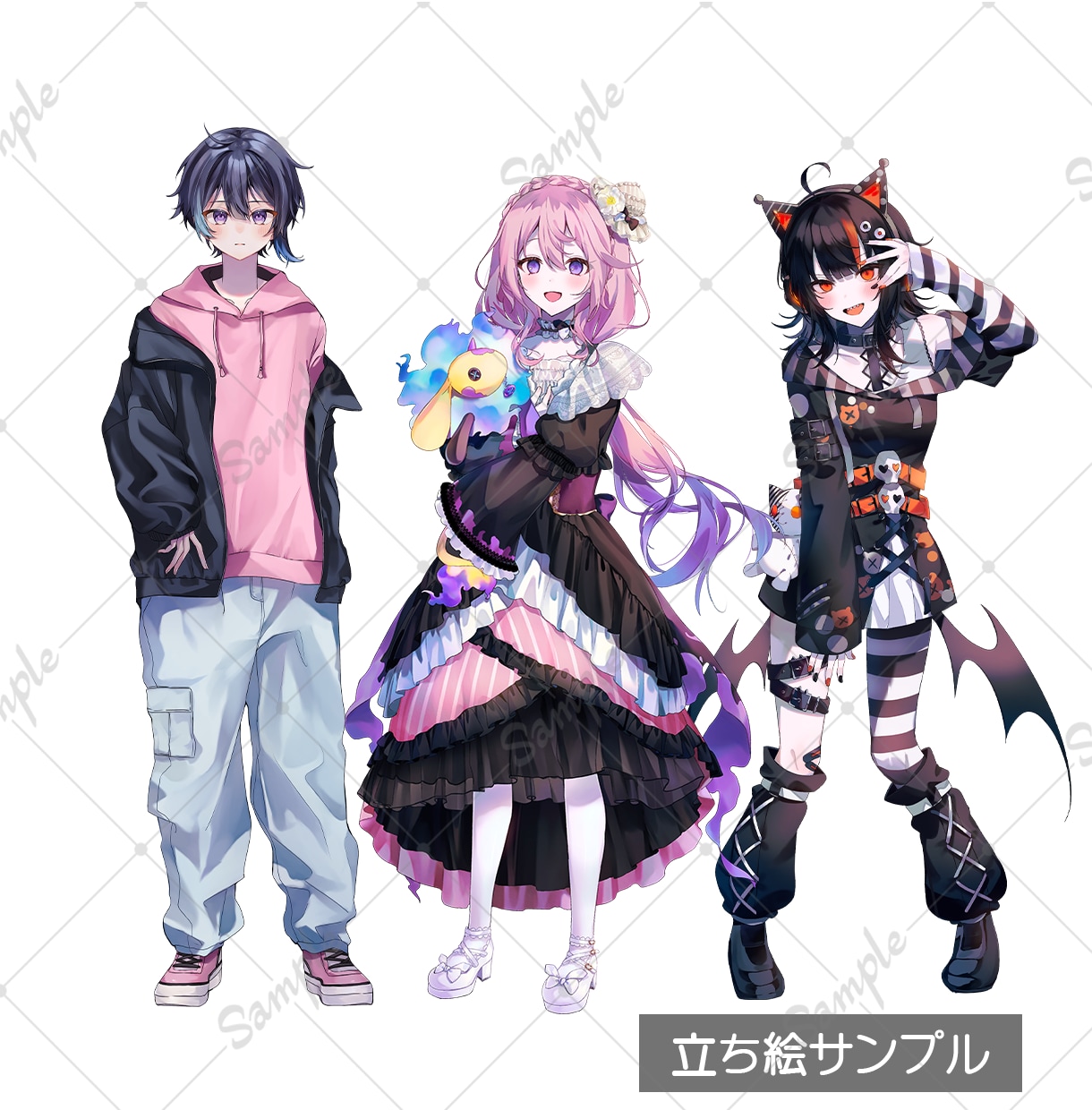1枚絵や立ち絵、楽曲のイラスト等描きます あなたのやりたい！を応援します イメージ3