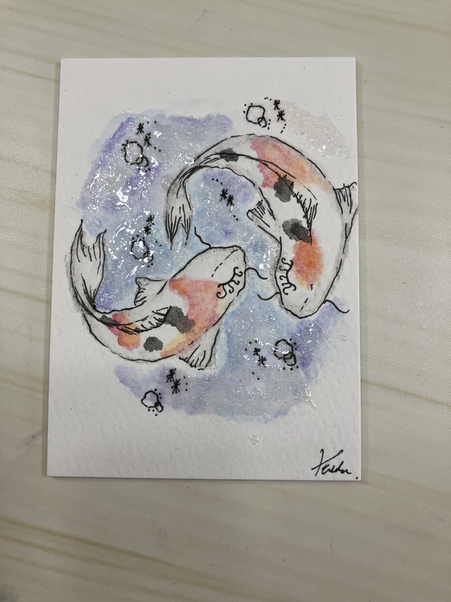 心温まる水彩アートを描きます 動物×自然、不思議な世界のアートを日常に。 イメージ6