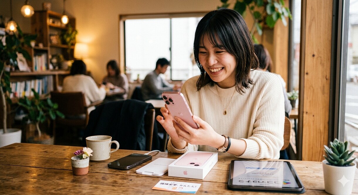 機種変更サポート｜データ移行・初期設定進めます 「機種変更したいけど、よくわからない！」という方へ！ イメージ1