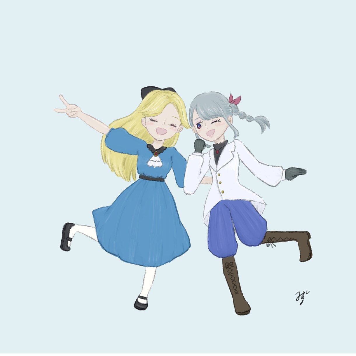 全身絵、複数人イラスト承ります 温かみ、手書き感のあるイラストをお描きします！ イメージ1