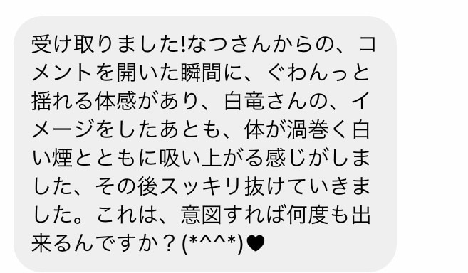 白龍エネルギーを身体に流し込み浄化します 下がったエネルギーを上げ今日よりも明るい明日へ！ イメージ2