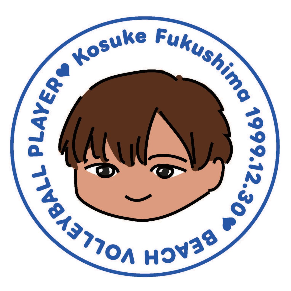あなたのオリジナル似顔絵をつくります あなたならではのデフォルメ似顔絵は名刺代わりにもなります！ イメージ3