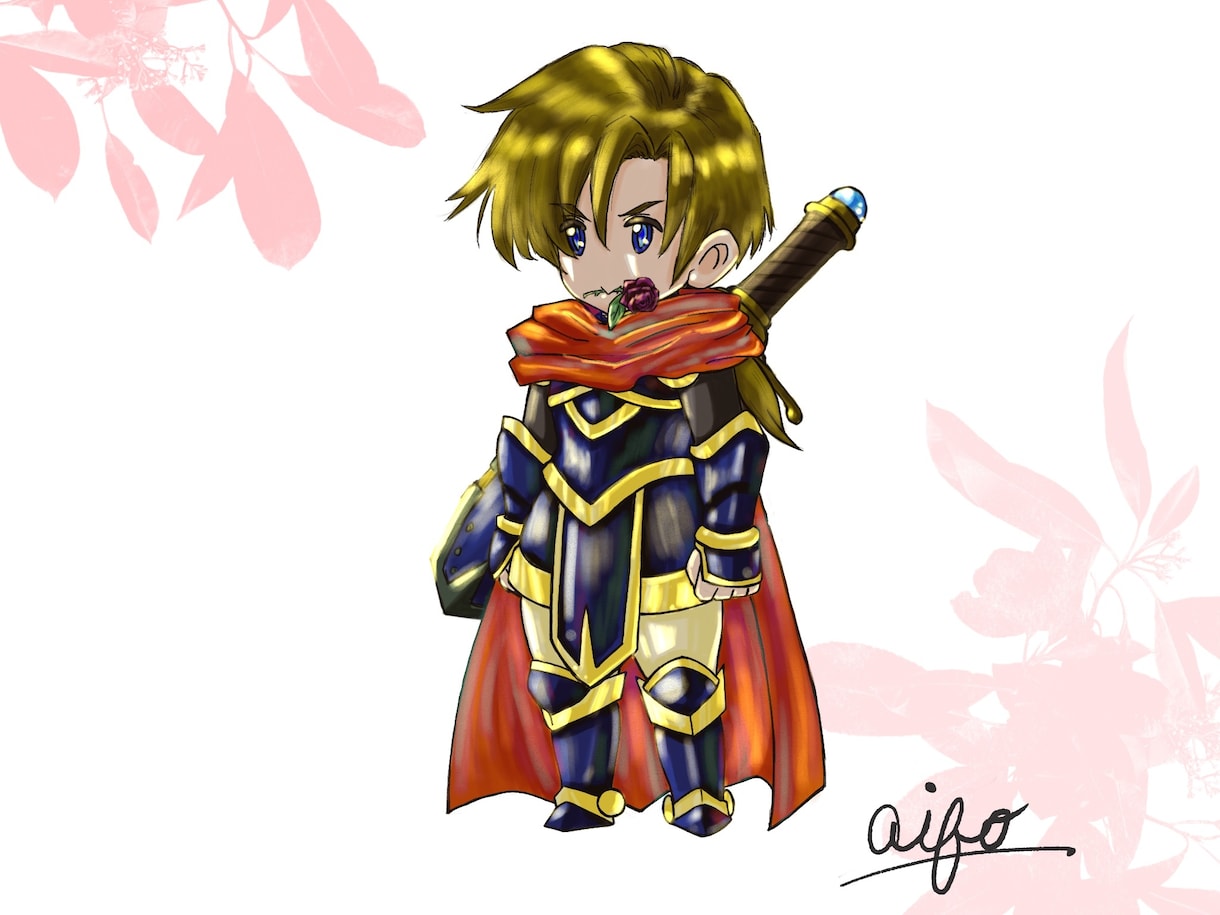 ゲーム内で使用するキャラクターのイラスト作成します ソシャゲ風のちびキャラやアイコン描きます！ イメージ4