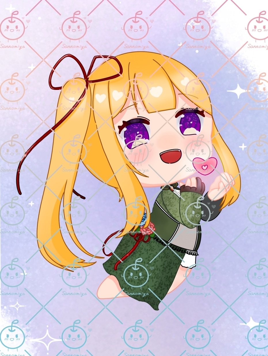 商用利用込・ミニキャラ描きます Vライバー様やVTuber様、動物の方々描きます イメージ2