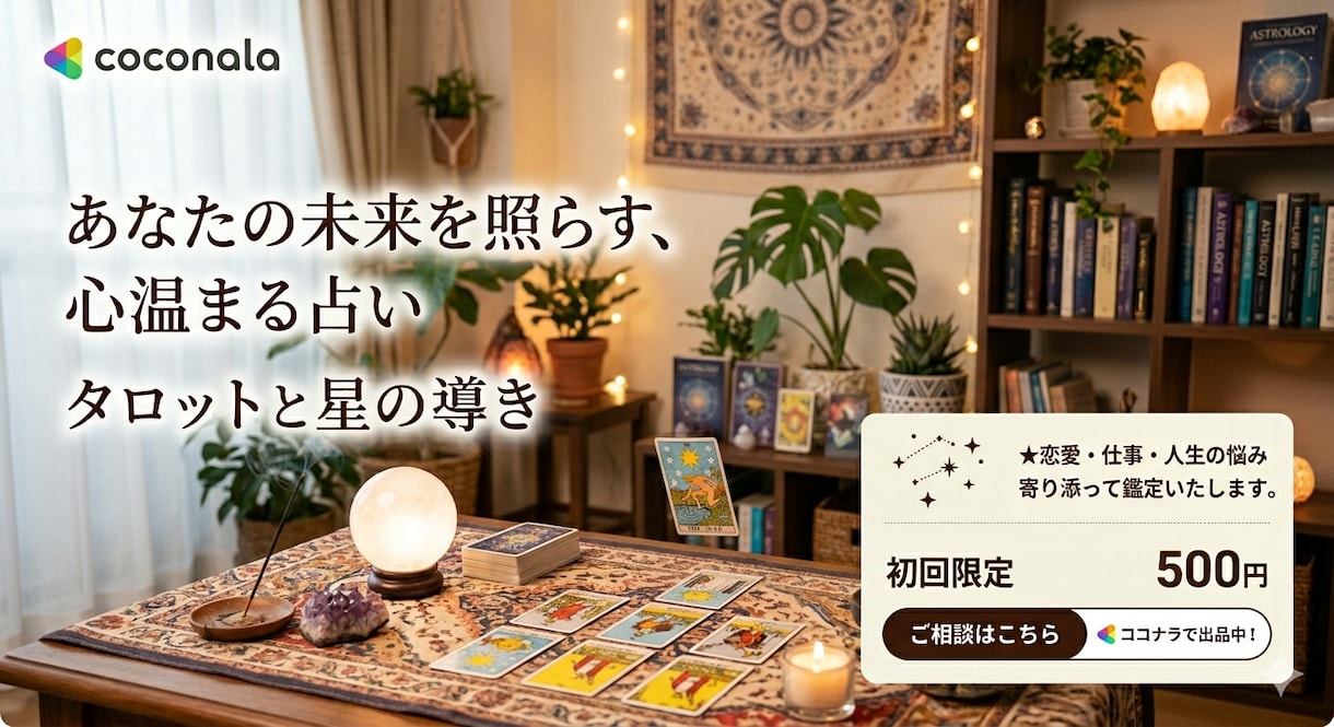 あの人の本音を優しく読み解きまます 恋愛の不安を優しく整理し、相手の本音を読み解きます イメージ1