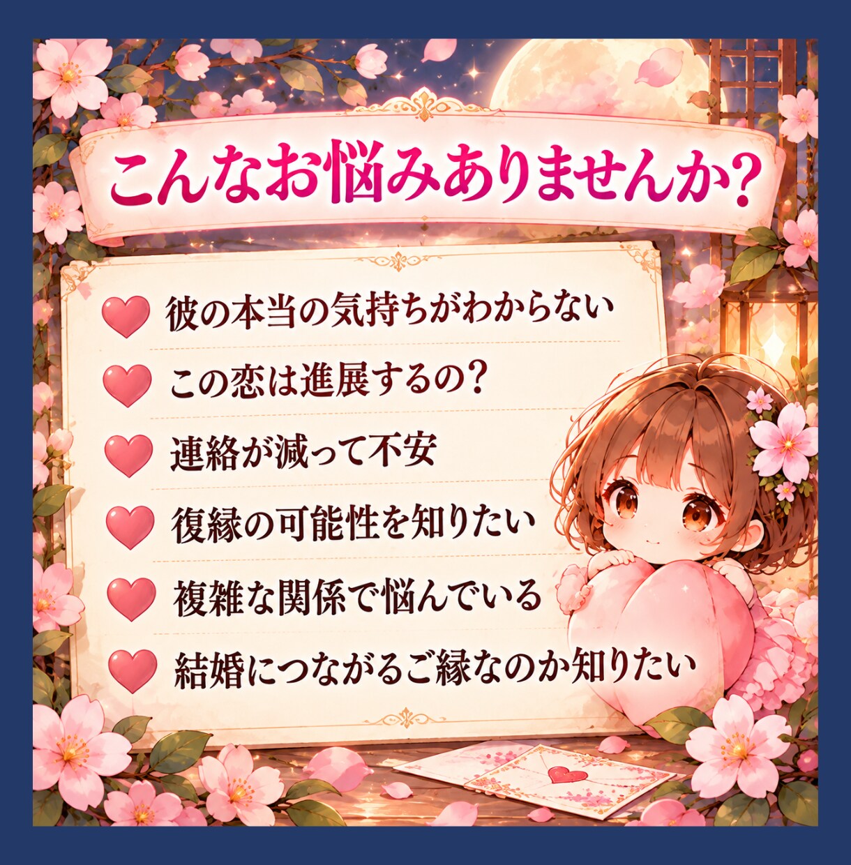 知ってる？恋愛って心弾むよ♡あなたのその恋叶えます 恋の流れ・ご縁・未来を知る魔法で彼ともっと仲良くなります♡ イメージ5