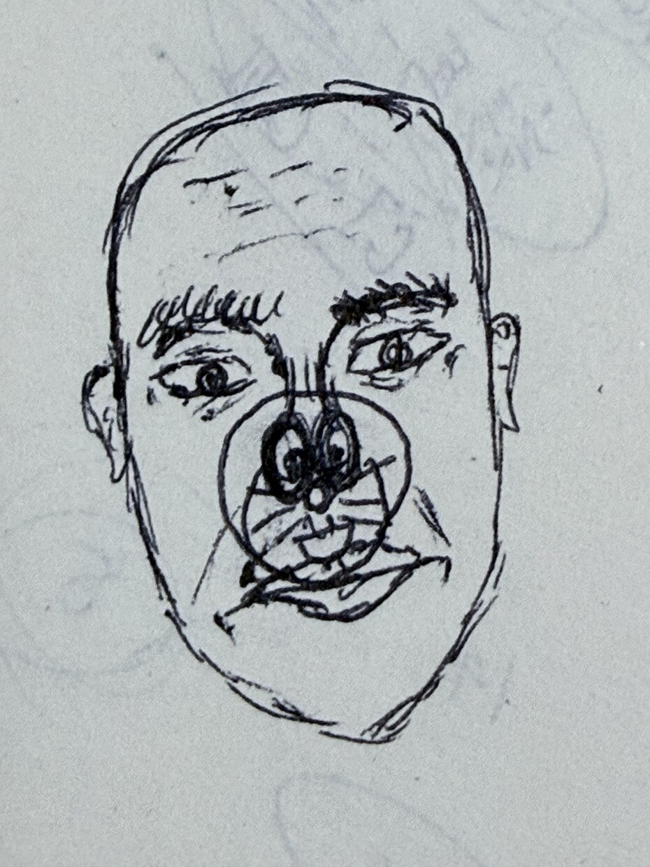 奇妙で変な人物画書いてます 基本的に万人には受けないと思います。変な絵ですので。 イメージ3