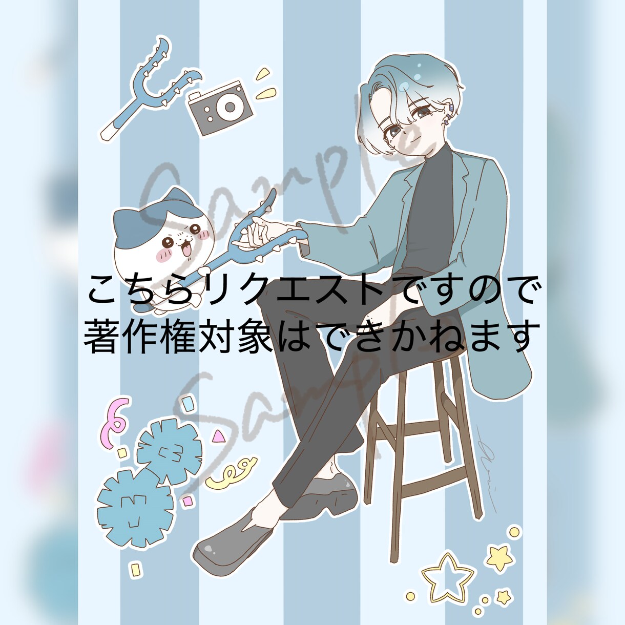 柔らかいアイコン・人物イラスト制作します 大切なキャラクターを雰囲気を、やさしい色合いで丁寧に描きます イメージ6