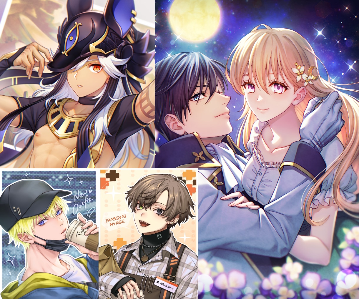 商用可✦ハイクオリティで美麗なイラスト制作します 歌ってみた、動画サムネイル、小説表紙、ゲームスチル等に！ イメージ10
