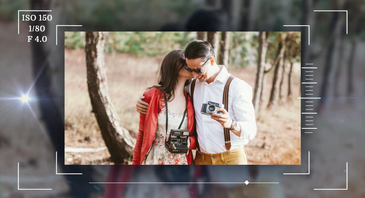 結婚式まで時間がない!オープニングムービー作ります 写真を準備するだけでお2人が映える最高の動画が出来あがります イメージ6