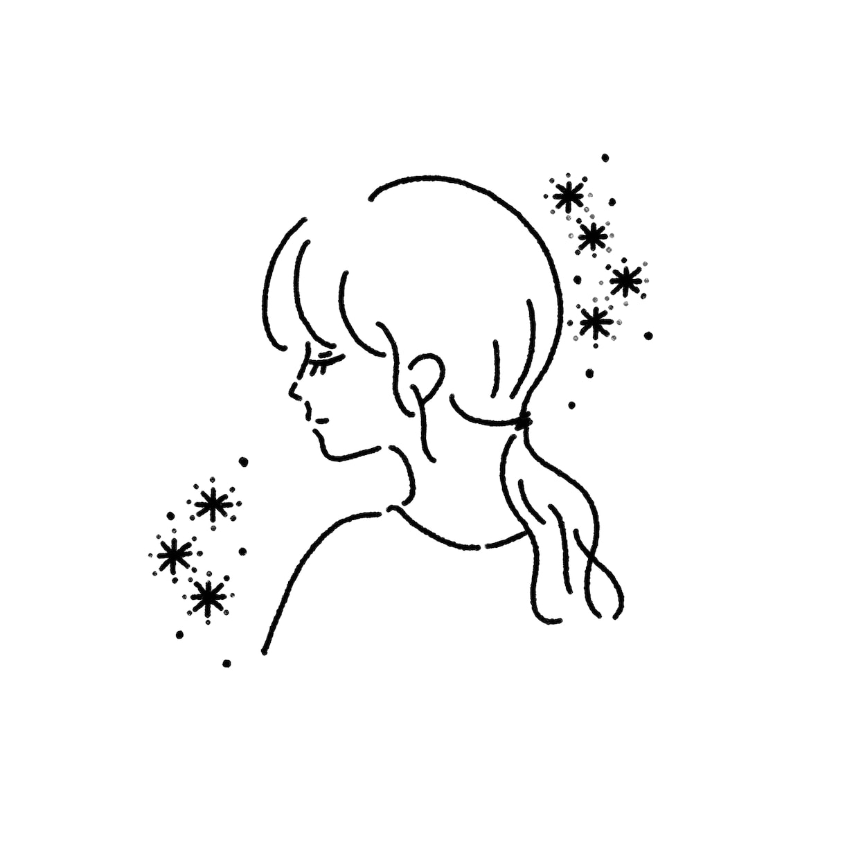 SNS用のアイコン・似顔絵作成します シンプルだけどおしゃれで目を引くアイコン作成に努めます！ イメージ6