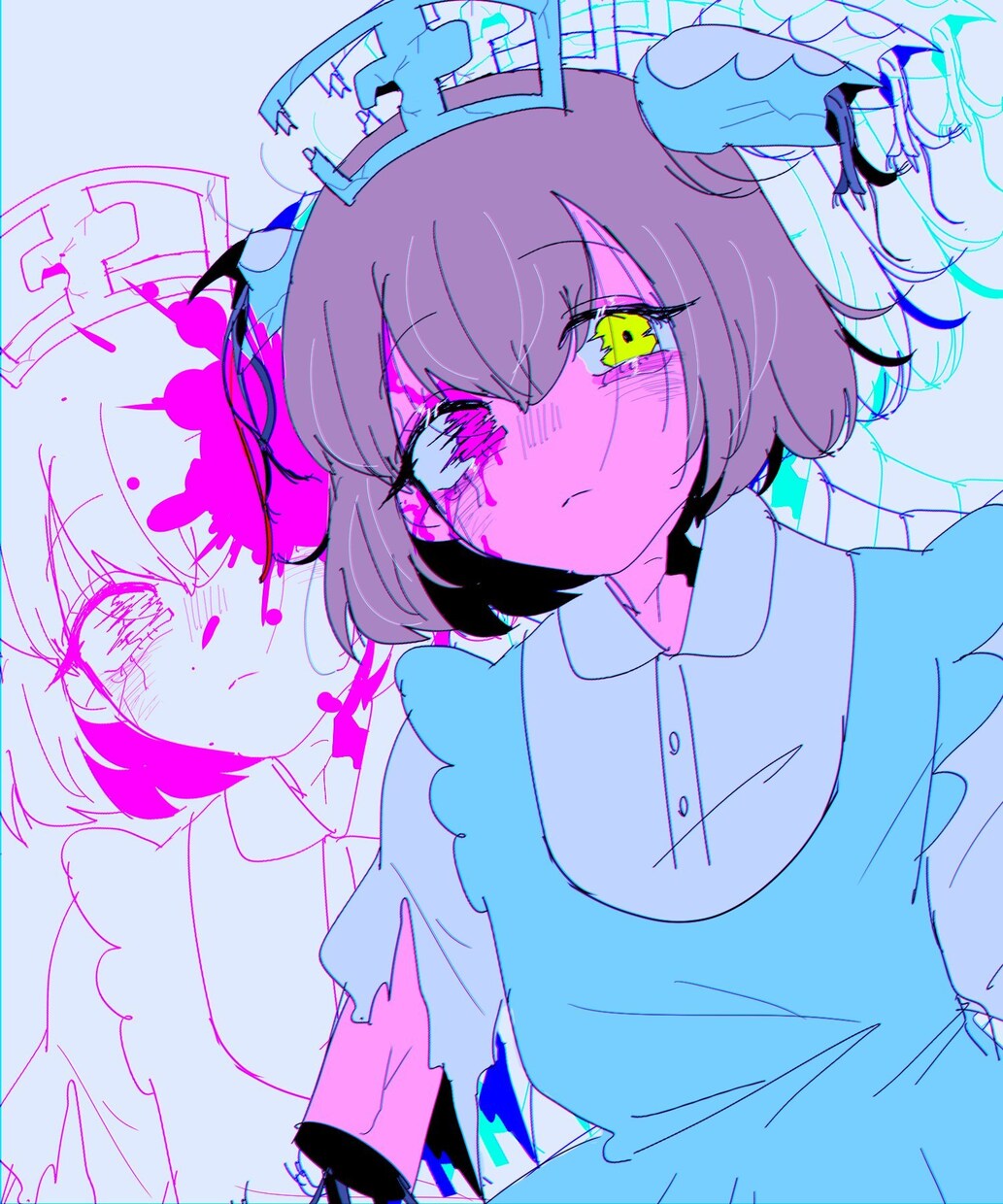 一枚絵を描きます 楽曲サムネイルなどキャッチーなイラストをお求めの方に イメージ2