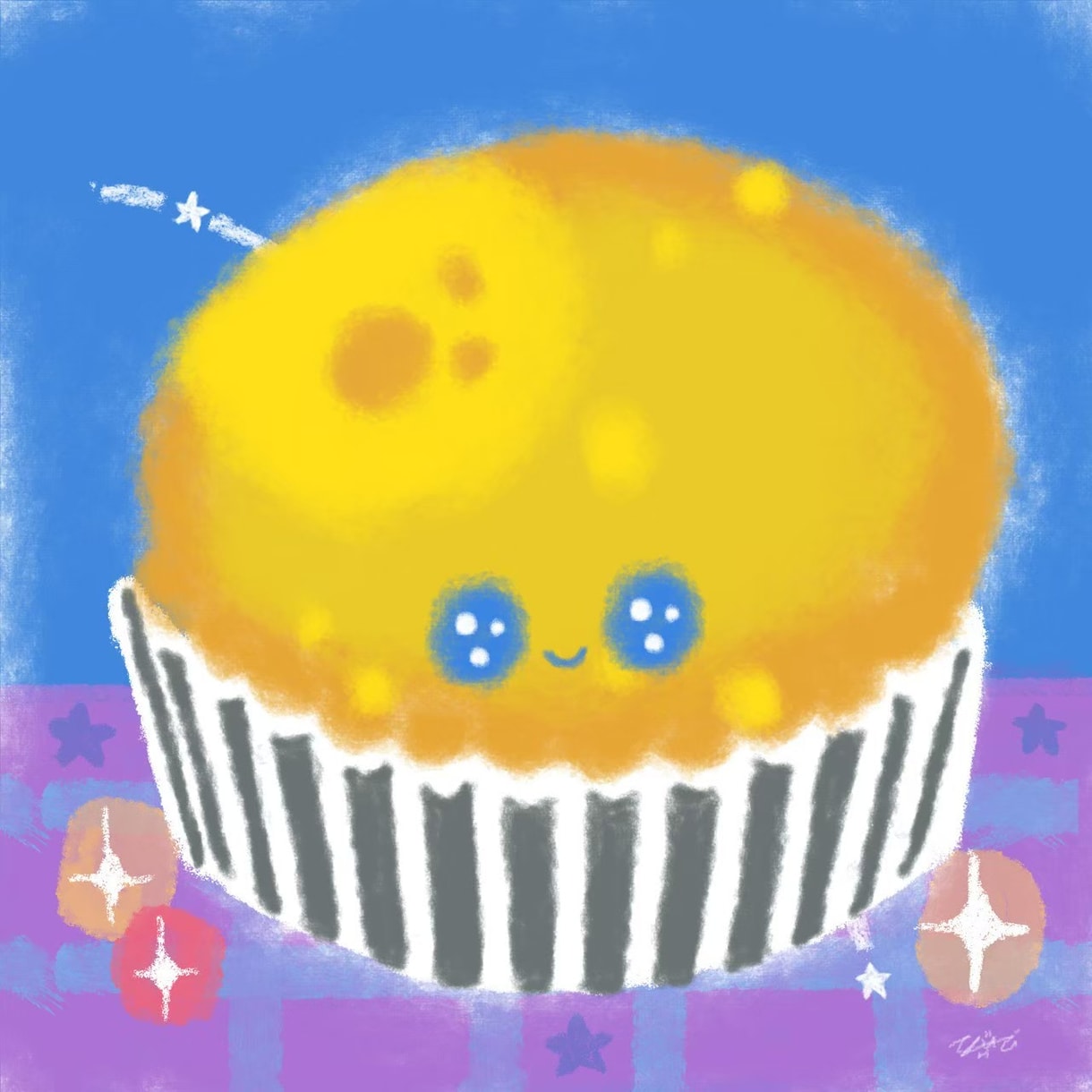 商用OK！ふにゃっと癒される一枚描きます あなたの日常にやさしい一枚を。癒しのイラストをお届け イメージ1