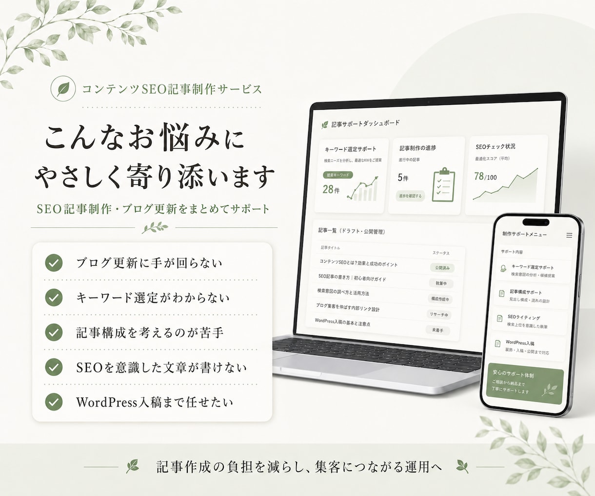 現役制作者が売上につながるSEO記事を執筆します 検索にもAIにも強い集客SEO記事を執筆します イメージ2