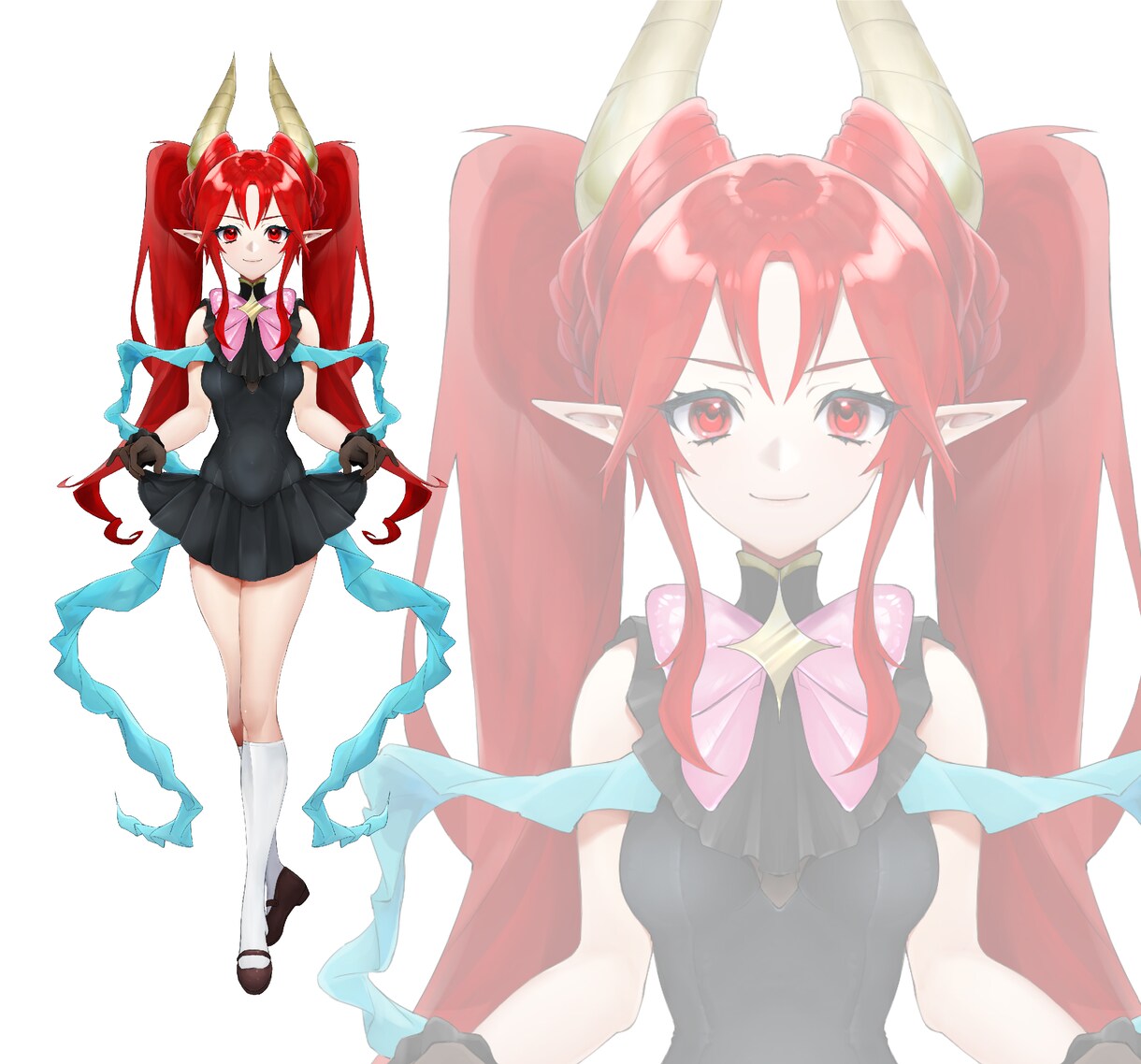 美しく塗りにこだわったイラスト描きます 商用利用可能！！塗りにこだわったキャラクターを絵描きます！！ イメージ3