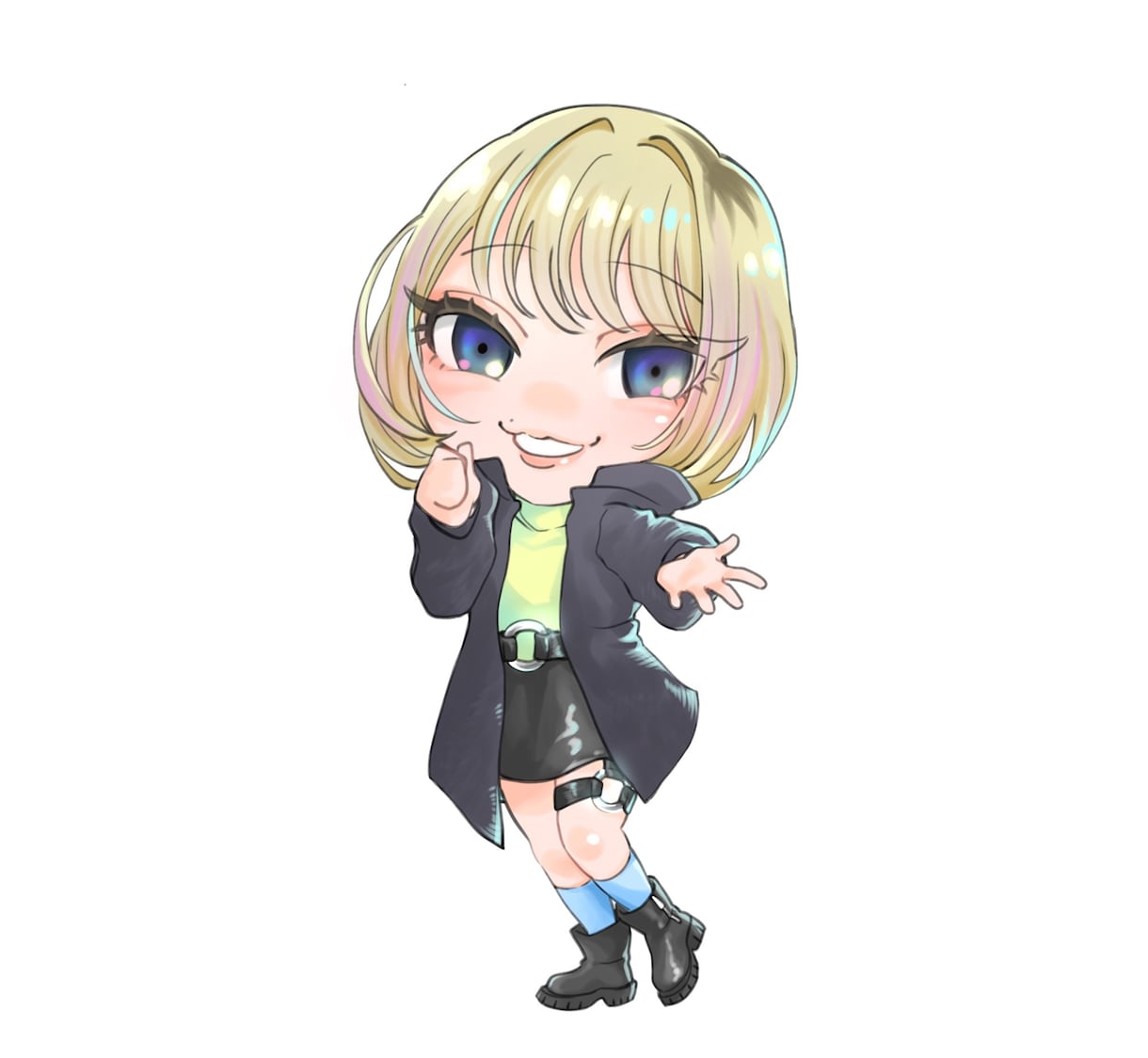 キャラクター風の似顔絵イラストお描きします 漫画テイストの似顔絵になります イメージ4