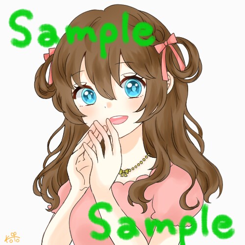 シンプルで可愛いアイコン制作します SNSで使用するアイコンを描きます！【版権/オリジナル】 イメージ2