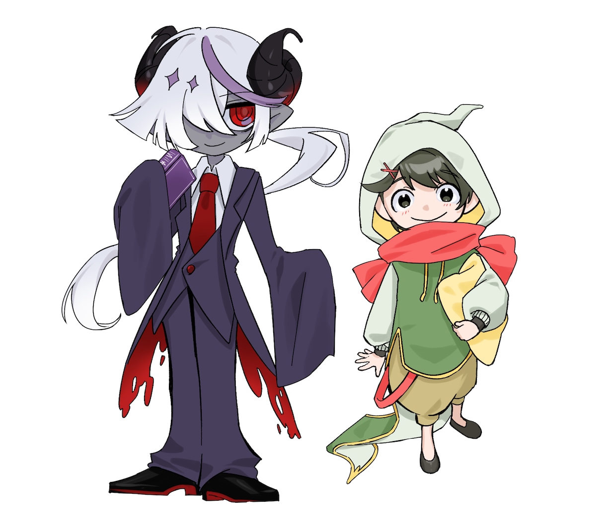 目を引く女の子のイラストをお描きいたします SNSアイコンや歌ってみたなどに！ イメージ5