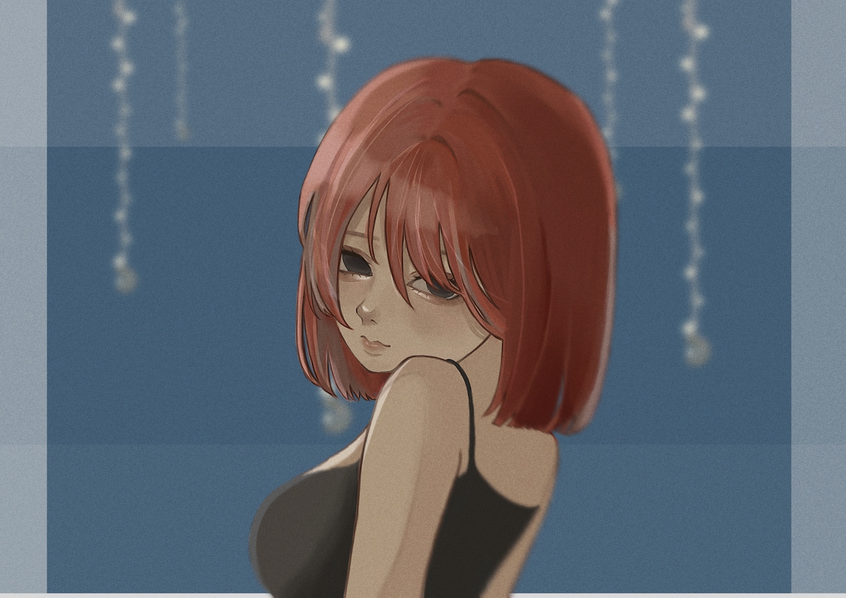 おしゃれな厚塗りイラストを最低価格で作ります 著作権やアクセサリーや小物、全て込みで1,000円！ イメージ1