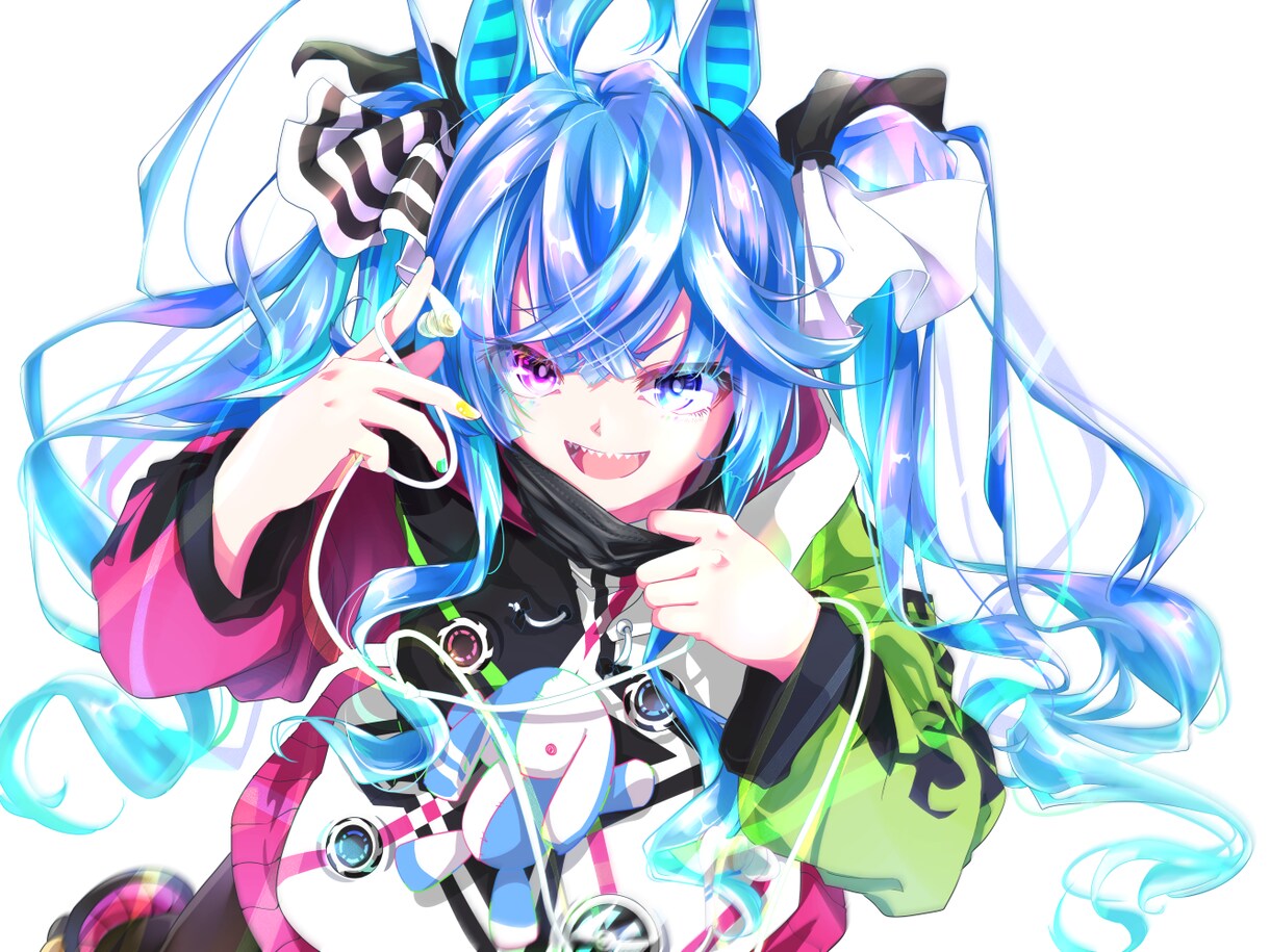 透明感のあるイラスト制作いたします 絵柄は可愛い系や綺麗系、アニメ塗りなど対応できます！ イメージ6