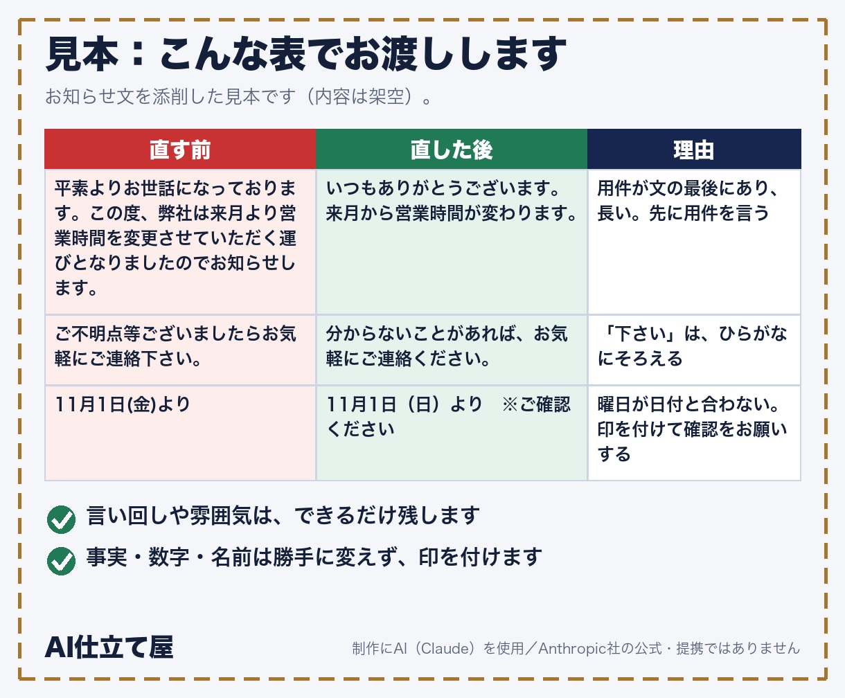 文章を添削します ビフォーアフター・理由つきで最高品質の添削を イメージ2