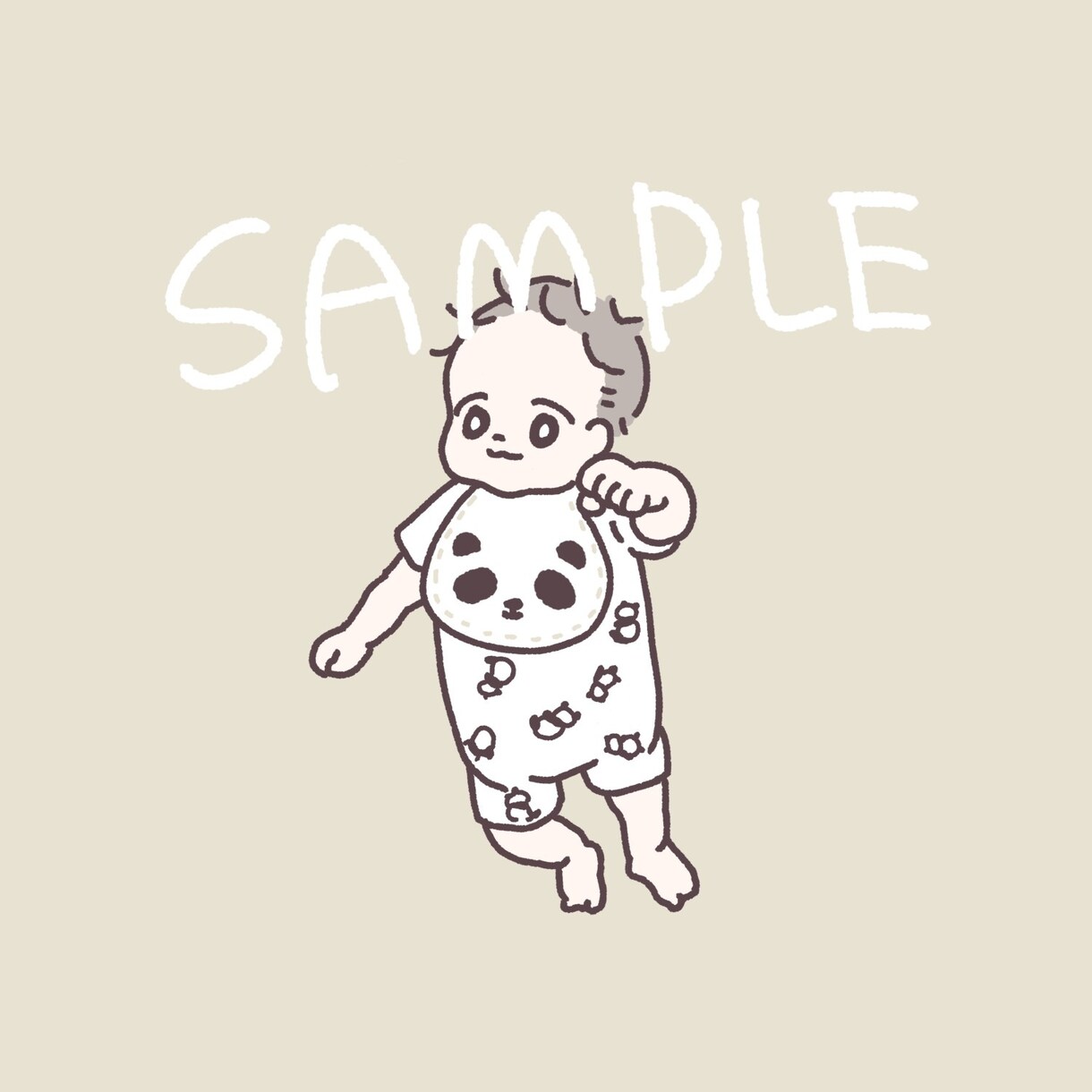 ほっこりかわいいテイストでお子様の似顔絵描きます SNS使用可！形に残るオプション付き♡ イメージ9