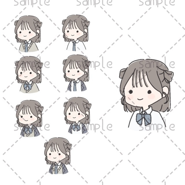 ゆるふわのかわいいイラスト描きます SNSアイコン・ヘッダー・動画等自由にお使い頂けます イメージ4