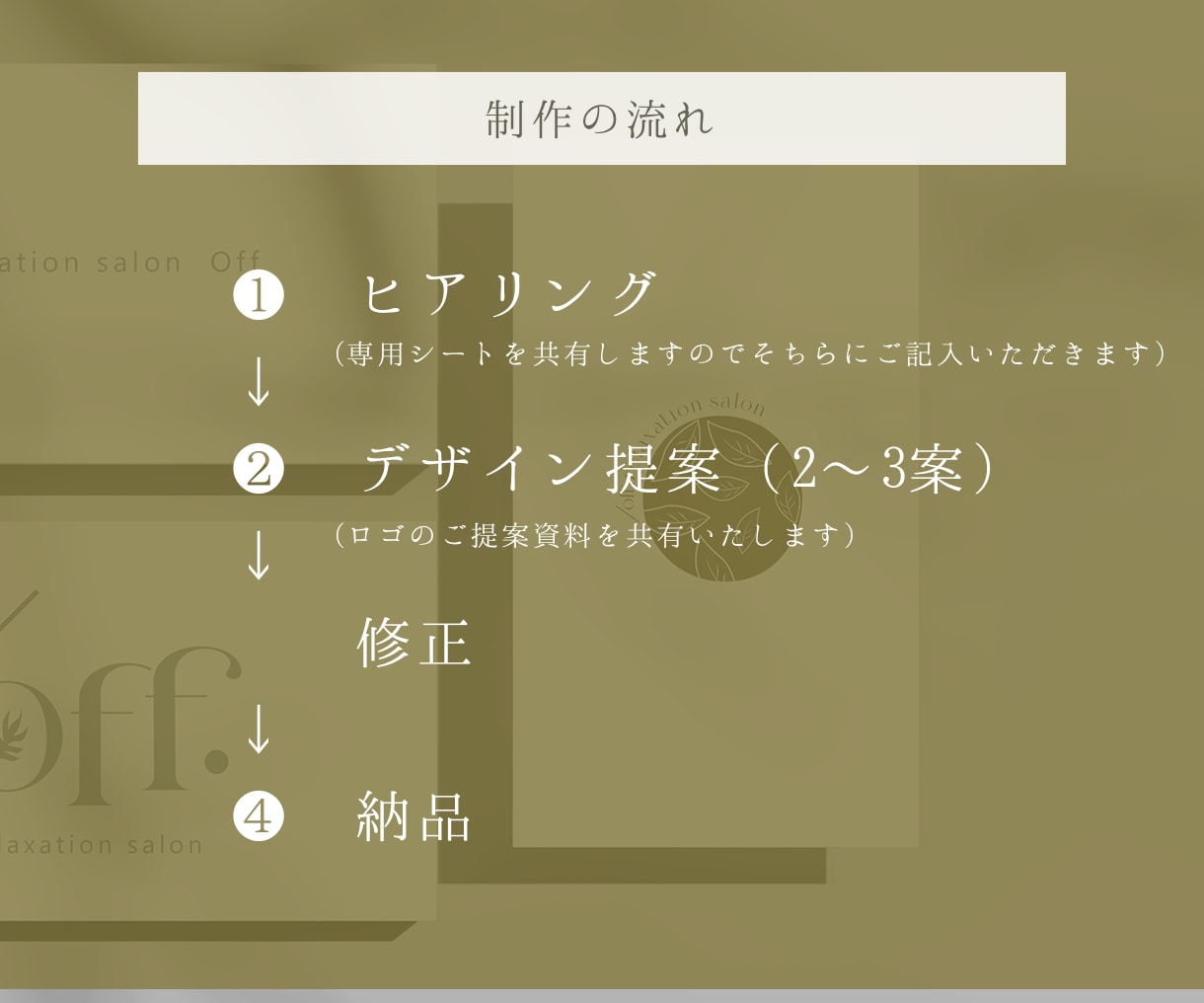 サロン・女性向け｜世界観からロゴを制作します 「想いが自然と伝わるブランドロゴ」を デザインいたします イメージ9