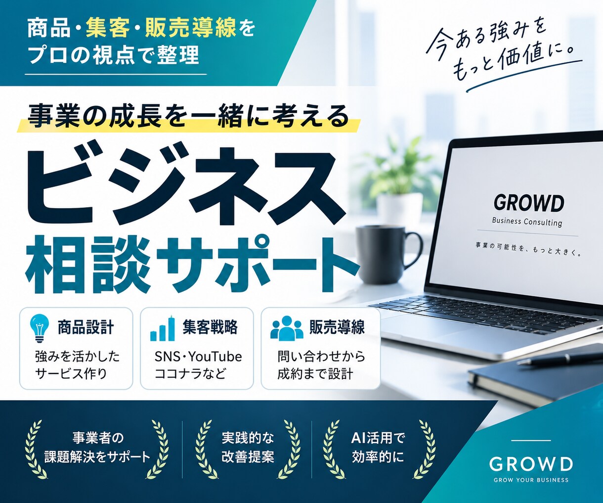 商品設計と集客の悩みを7日間のチャットで整理します 商品設計・集客・販売・導線・マーケティング戦略をまとめて整理 イメージ10
