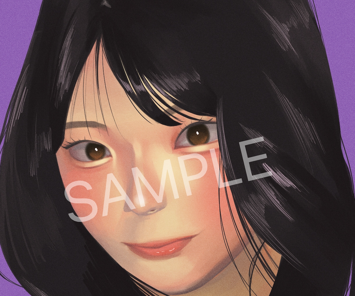スピード納品‼️雰囲気重視のイラスト制作します SNSアイコン用に雰囲気のあるイラストを制作します。 イメージ2