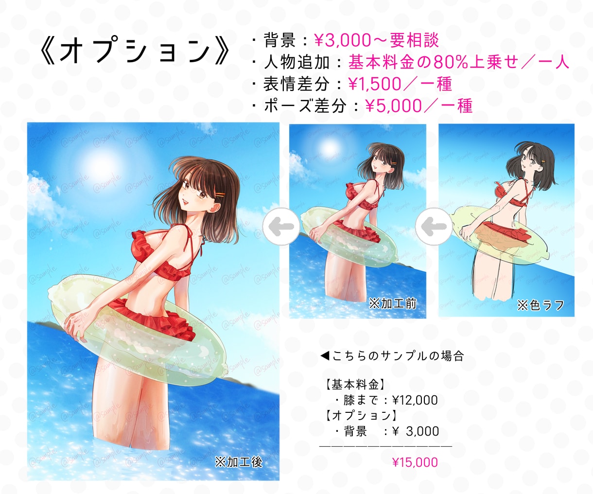 ただ今限定価格！可愛くかっこいいイラスト作成します アイコン・ヘッダー、動画・配信、グッズなどに！ イメージ3