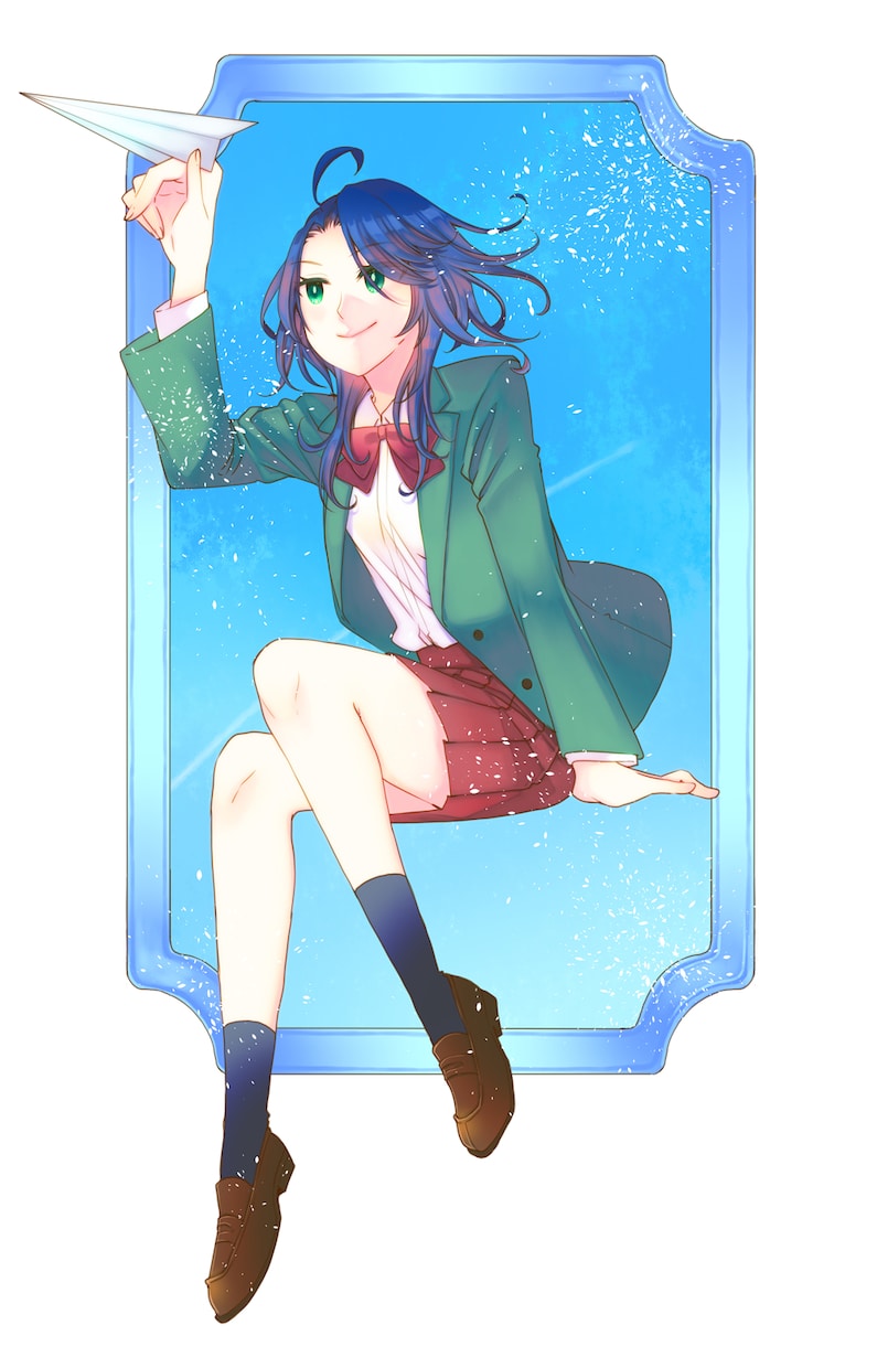 明るくきらめく爽やかなイラスト作成致します SNS、動画、配信、立ち絵、ミニキャラetc.に対応してます イメージ4