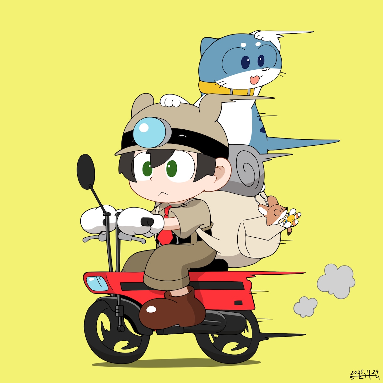 いろいろごった煮！情報量多めのイラスト描きます 広告にもピッタリ！雑誌の挿絵製作経験のある絵描きが描きます！ イメージ6