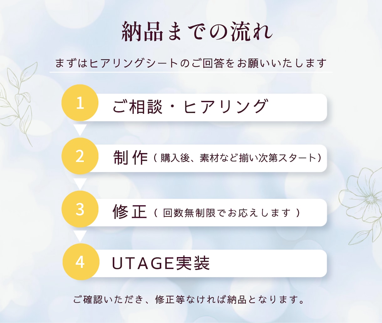 女性のためのLP構成設計＋UTAGE実装いたします 共感で伝わり、自然と行動につながる導線・世界観に整えます イメージ3
