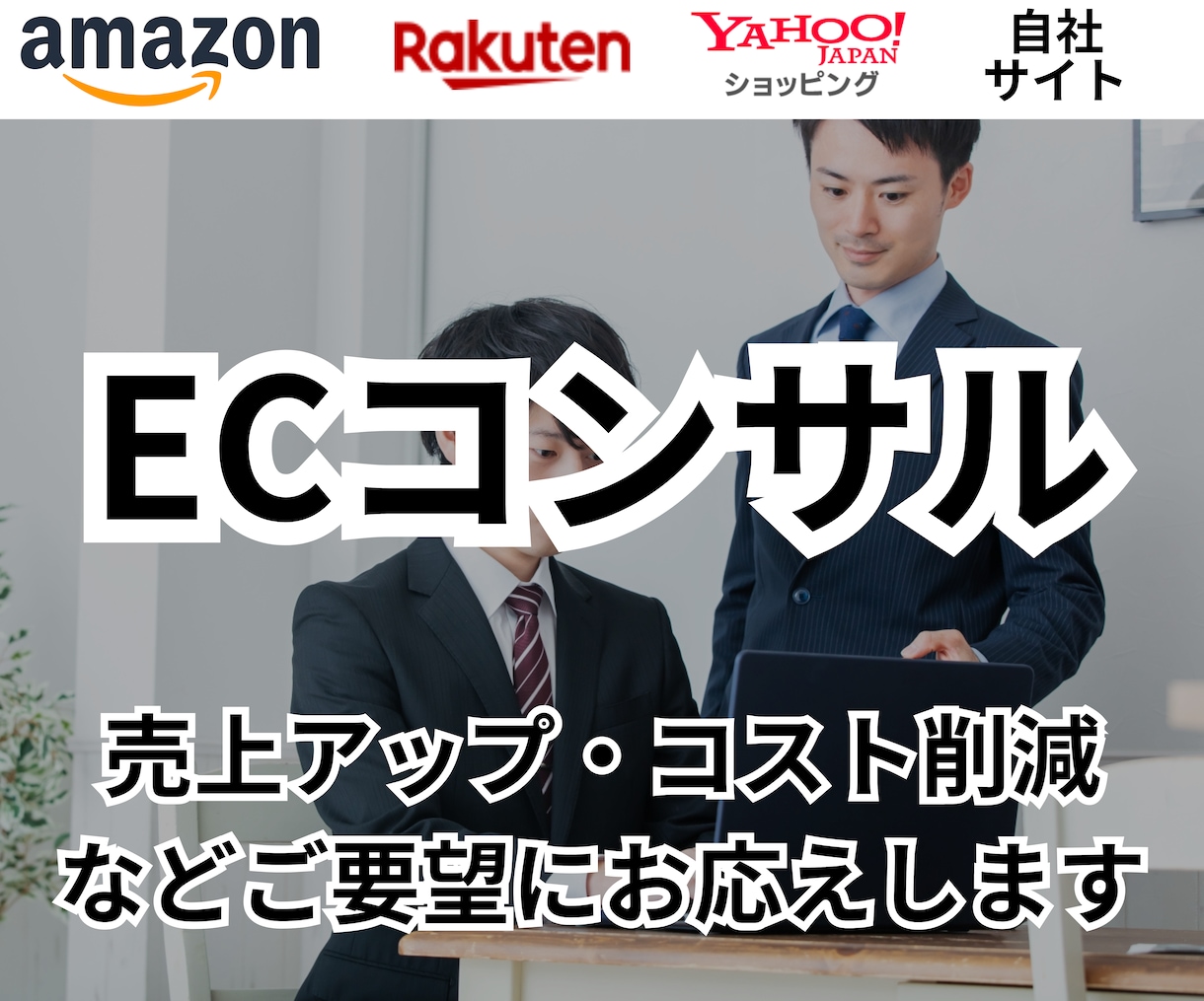 ECコンサル&実行支援します ネットショップ経験5年以上/楽天/ヤフー/Amazon イメージ1