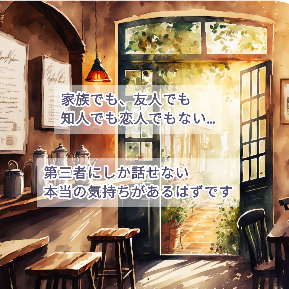 日数制限なし！5往復☆貴方の不安に寄り添います 繊細さん、真面目さんへ。人や日常に消耗していませんか？ イメージ5