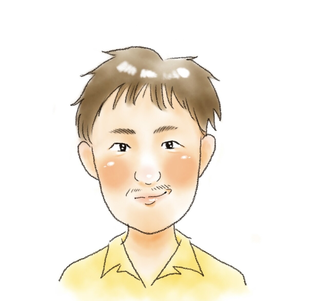 結婚式の席札や、ウェルカムボード、似顔絵作成します 一生の思い出に残る結婚式を描きます イメージ6