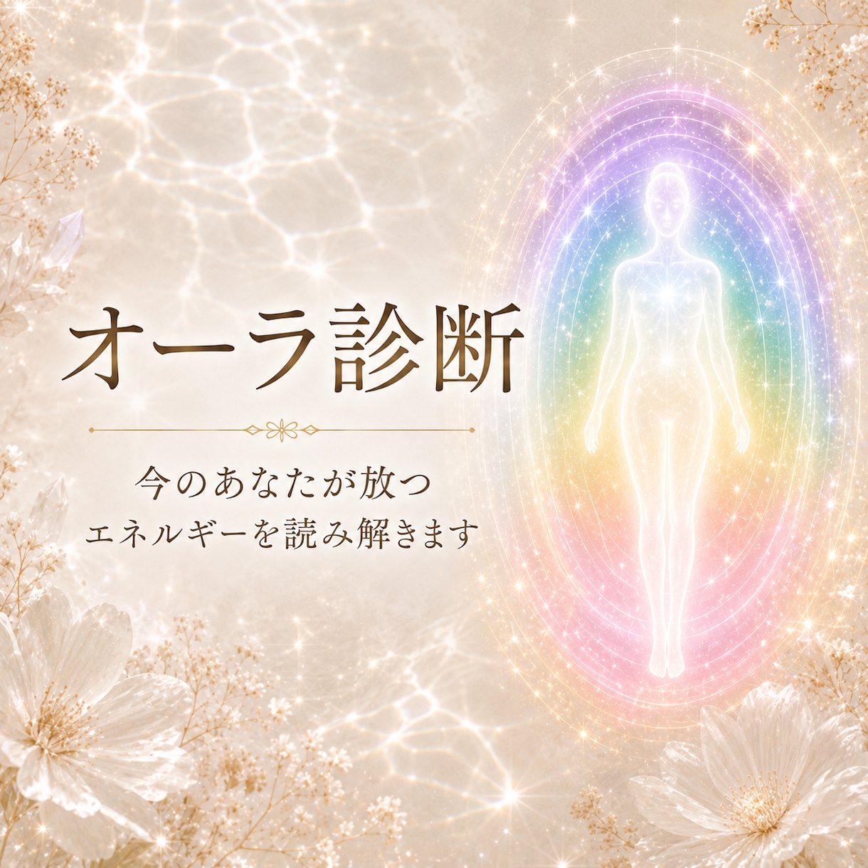 今のあなたが放つエネルギーを読み解きます オーラから見る、現在のあなたの状態をお伝えします イメージ1