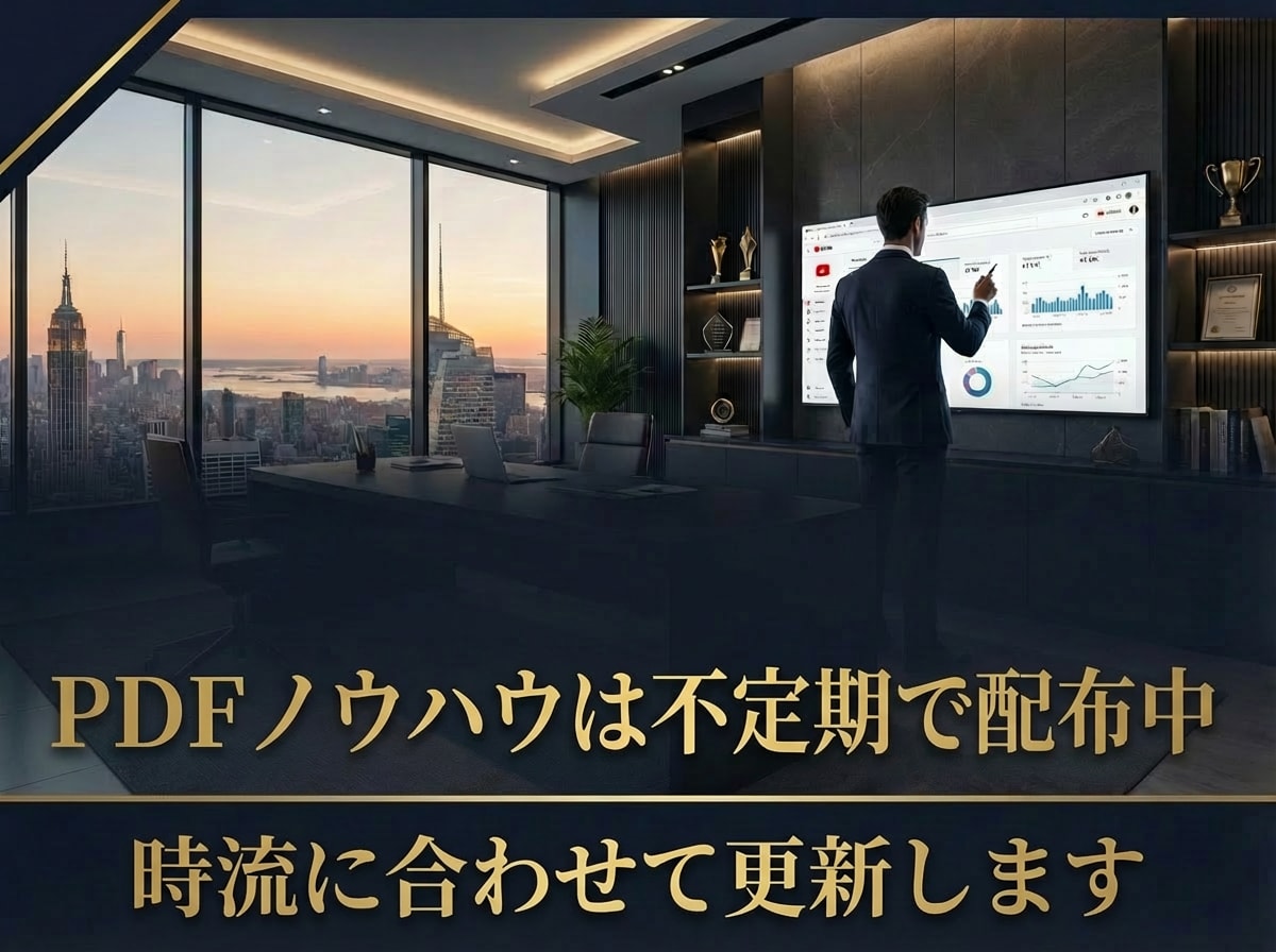 YouTube攻略大全PDF×コンサル提供します 【YouTube攻略教材】とコンサルであなたのCHを伸ばす！ イメージ14