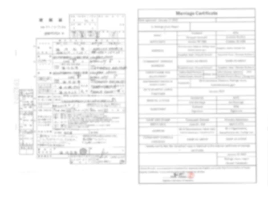 証明書の翻訳（日本語から英語）｜に翻訳します 戸籍謄本、婚姻届、離婚届、その他 イメージ3