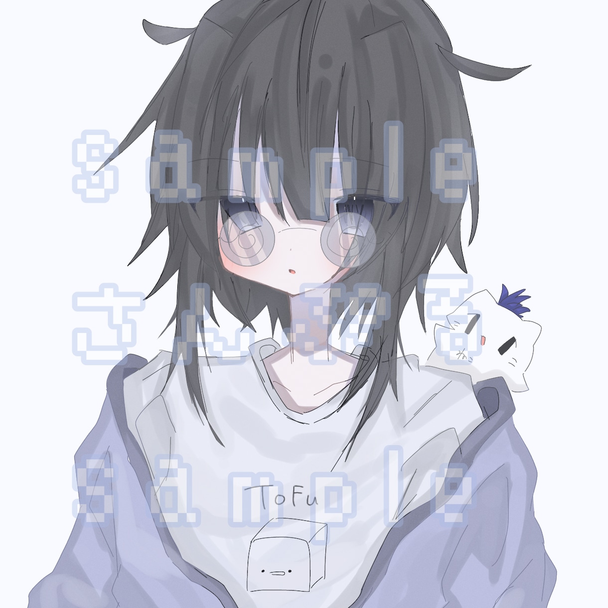 雑絵感のある可愛いイラストをお描きします 唯一無二の可愛いイラストを格安でお描きします!! イメージ1