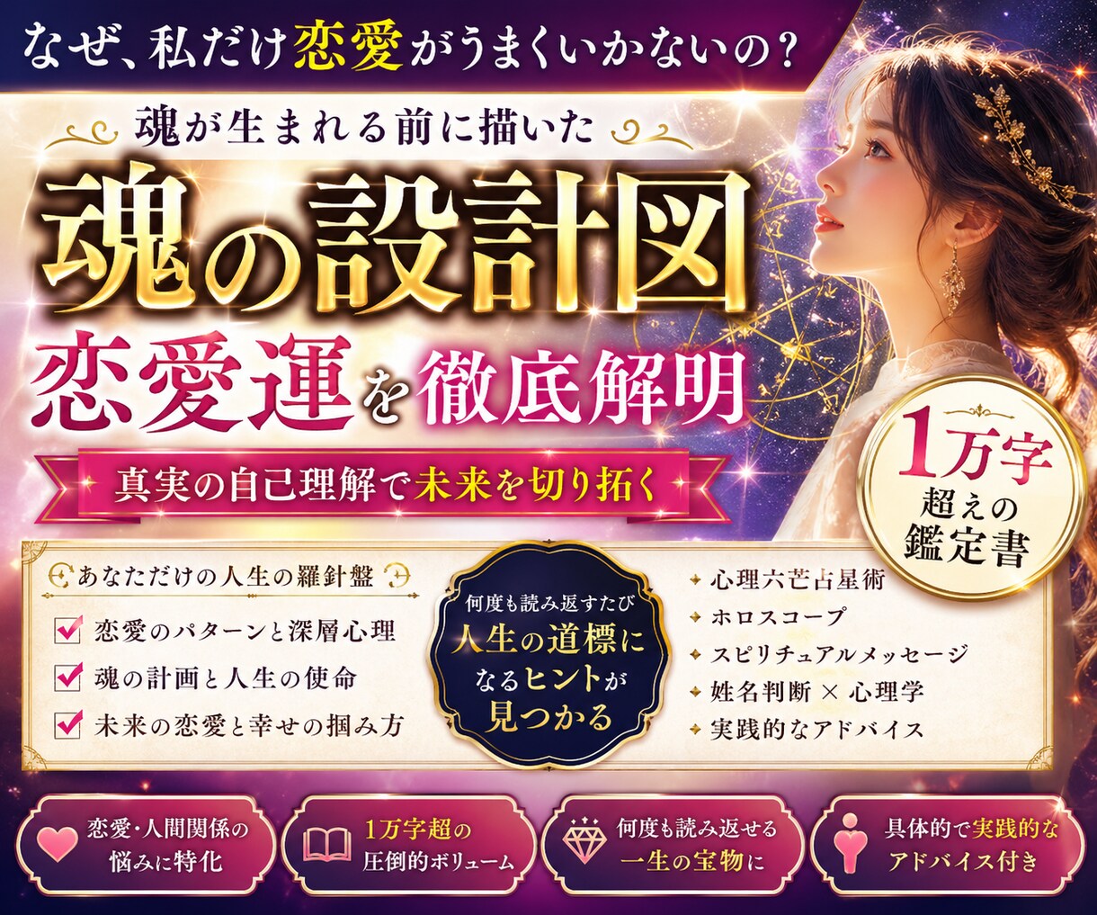 後悔する前に。あなたの愛の真実を徹底解剖します もう同じ失敗はしない。恋愛と人生のなぜに終止符を イメージ2