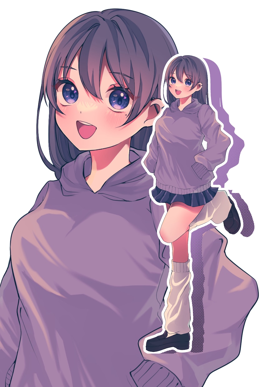 即日納品◎アイコンや立ち絵作成いたします アイコンからIRIAM等で使える立ち絵まで描きます。 イメージ2