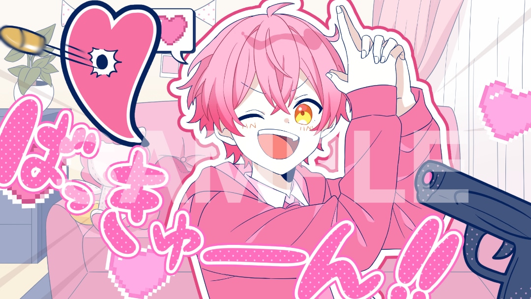 歌ってみた動画のサムネイル描きます オリジナルサムネイルで個性を出そう イメージ4