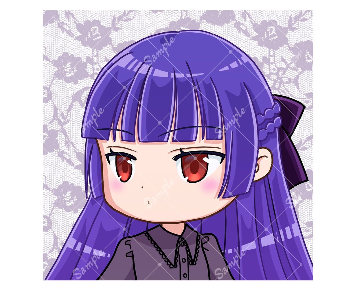 ミニキャラ・デフォルメキャライラスト描きます SNSアイコンなどに使えるアニメ風デフォルメキャラクターです イメージ6